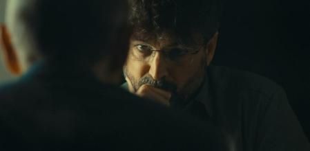 Jordi Évole durante la entrevista