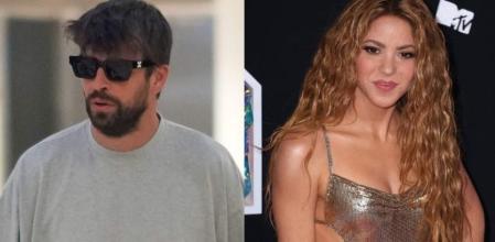 Gerard Piqué y su exmujer, la cantante Shakira