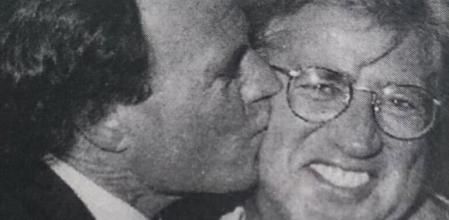 Julio Iglesias y Pepe en una imagen compartida por el artista
