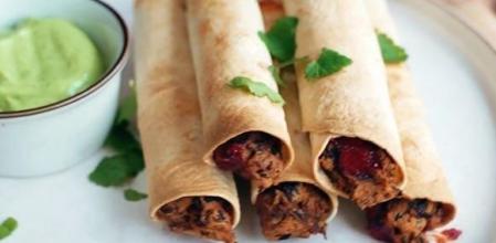 Rollitos estilo mexicanos de Addicted To Hummus