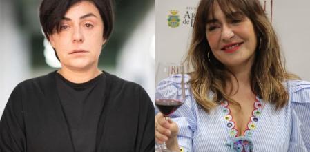 A la iquierda, como Rosario Porto, la madre de la niña gallega Asunta Basterra, que murió a manos de sus padres; a la derecha, el pasado fin de semana, cuando fue nombrada Embajadora de Ribera del Duero