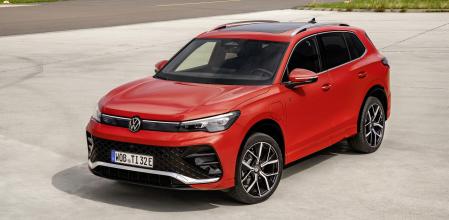 El diseño del Tiguan presenta un frontal con faros LED muy planos&nbsp;