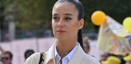 Victoria Federica a su llegada al desfile de Dior