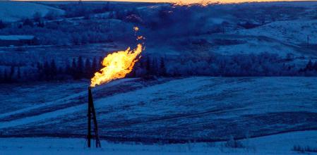 Una instalación petrolera en Estados Unidos