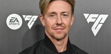 Guti en el evento de presentación de el videojuego de la FIFA