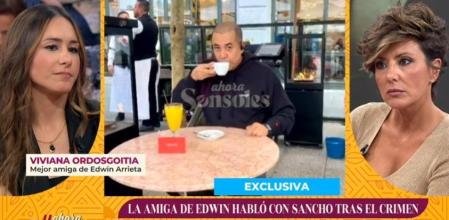 Viviana contó que Edwin Arrieta esta muy 