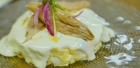 La ensaladilla del restaurante La Viña De Henao Casa De Comidas (Bilbao)
