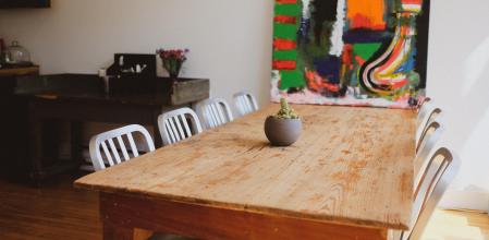 Cuidados para muebles de madera natural.