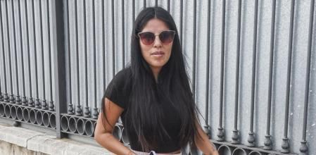 Chabelita Pantoja with her son in Sevilla. October 18 2023