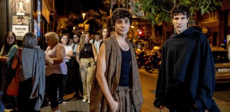 Javier Ambrossi y Javier Calvo en la premiere de 'La Mesías' en el Serielizados Fest, donde también impartieron una masterclass.