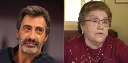 Juan de Val y su madre, Ángeles Pérez