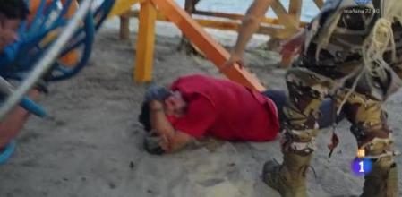 Nuevo accidente en ‘El Conquistador’: un concursante se abre la cabeza y le tienen que coser en directo
