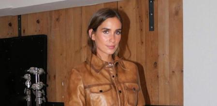 María Pombo con el 'total look' de Mango