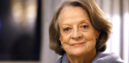FILE - Dame Maggie Smith poses for a photo on Wednesday, Dec. 16, 2015 in London. Smith turns 87 on Dec. 28. (AP Photo/Kirsty Wigglesworth, File)