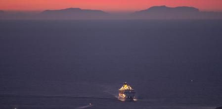 Mallorca vista desde el Observatorio Fabra.