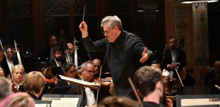 Un momento del concierto de Pappano con la London Symphony