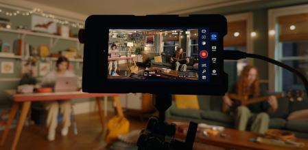 La cámara de toda la presentación fue la del iPhone 15 Pro Max