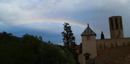 Arco iris en Collserola.
