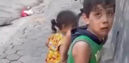 Esta escena retrata el infierno de la guerra