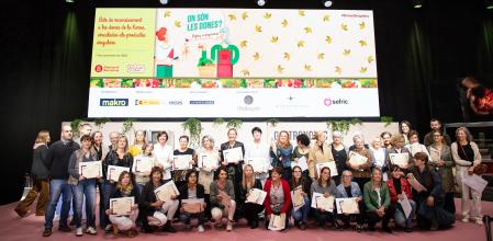 Las productoras de la Xarxa Productes de la Terra premiadas