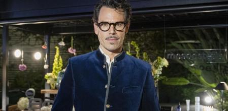 Juan Avellaneda en la presentación de su nueva colección