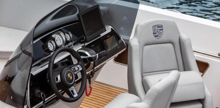El puesto de mando del barco ha sido diseñado por Porsche