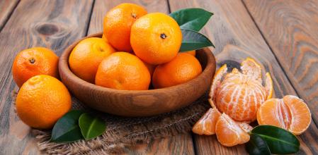 La mandarina es buena fuente de vitamina C