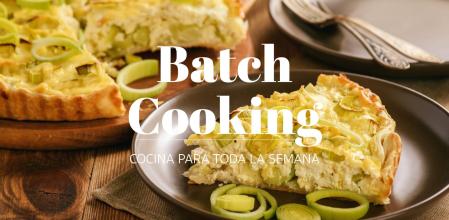 Batch Cooking, el menú semanal de José Baig