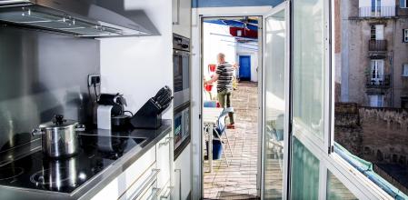 Una vivienda reformada en Barcelona