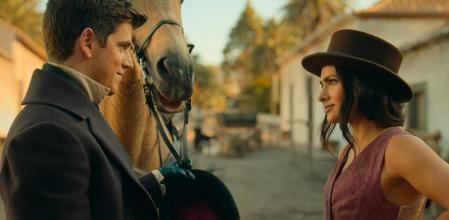 La mexicana Renata Notni, la protagonista femenina de 'Zorro'.