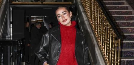 Marina Rivers en la celebración de la cena de Navidad de 'Unicorn Content'