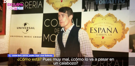 El padre de Juan José Ballesta habla en exclusiva con 'Socialité'
