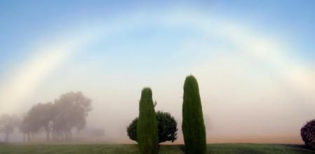 Arco de niebla.