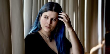 Maddi Rivas ayer en el salón Manga Barcelona