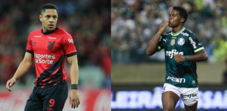 Vitor Roque y Endrick.