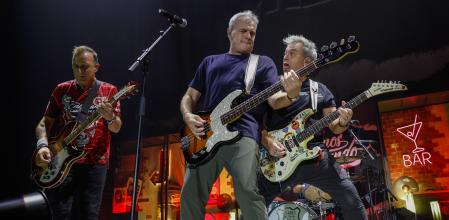 Actuación de los Hombres G en el Palau Sant Jordi de Barcelona