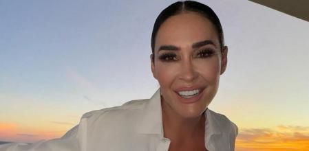 Vicky Martín Berrocal con su look con shorts de Calzedonia