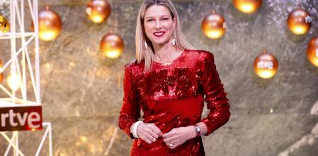 Presenter Anne Igartiburu at presentation of RTVE: La navidad que quieres in Madrid on Tuesday, 14 December 2021.