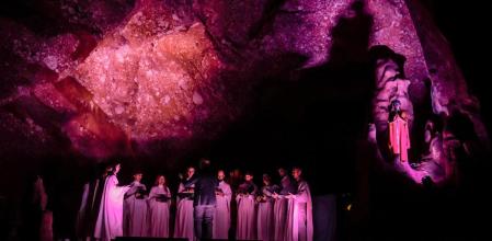 El Cant de la Sibil·la en las cuevas de Montserrat