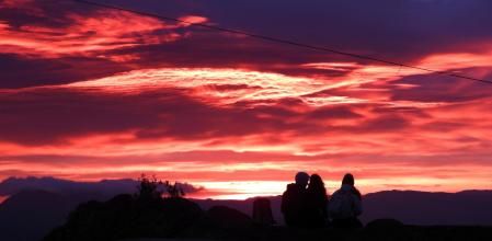 Último amanecer del año 2023 en Bellmunt.