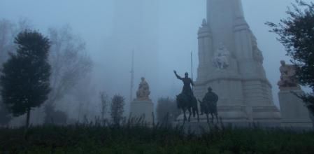 Niebla en Madrid.