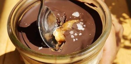 Las 'overnight oats' con caramelo salado y chocolate