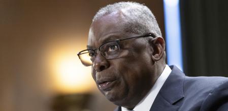 El secretario de Defensa de EE.UU., Lloyd Austin