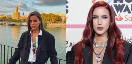 Ana Legazpi (izq.) y Vicco (derecha) han sido capturadas besándose.