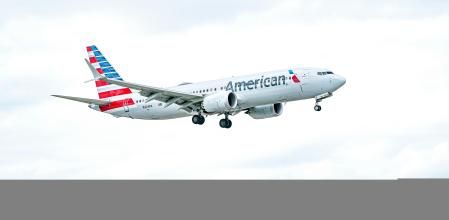 Un avión de American Airlines