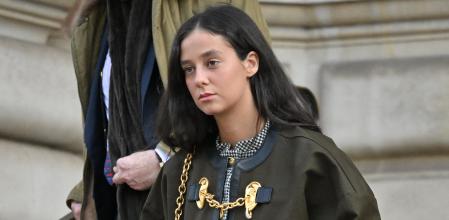 Victoria Federica de Marichalar en el desfile de Schiaparelli en París