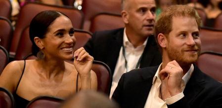 Los duques de Sussex, sonrientes en el estreno de 'Bob Marley: One Love' en Love