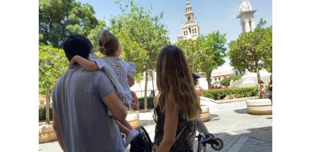 Amaya ha podido tener una hija gracias a la gestación subrogada. (ATENCIÓN. NO PUBLICAR SIN AUTORIZACIÓN DE LOS PROTAGONISTAS)