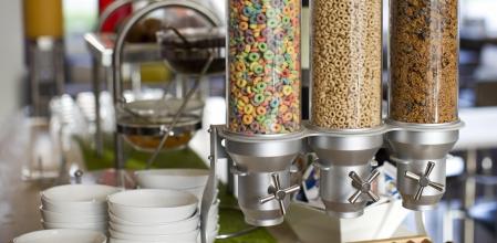 Dispensadores de cereales.