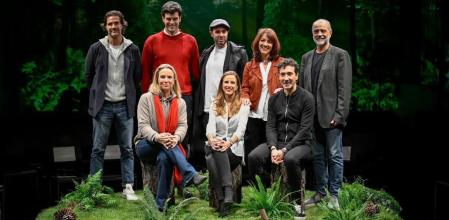 Foto de grupo de los principales ponentes en el evento Cicularity Day  .